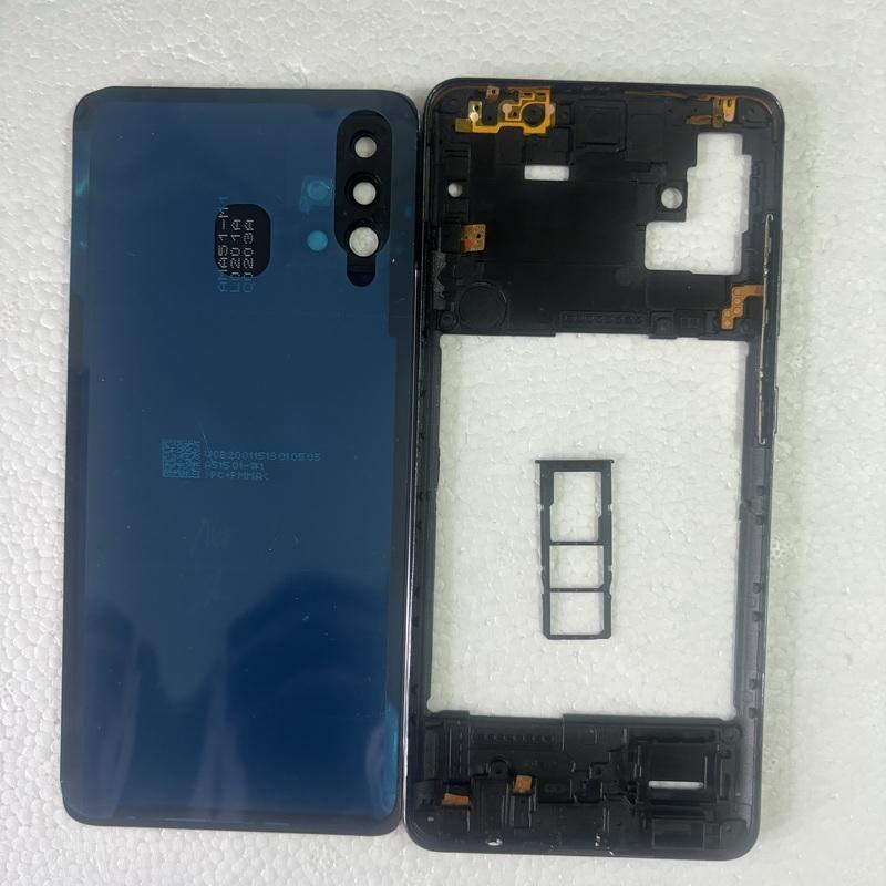 Scocca Completa Per Samsung Galaxy 71 2020 715 715F 51 515 Telaio Centrale Copertura Posteriore Batteria Lente Fotocamera Posteriore