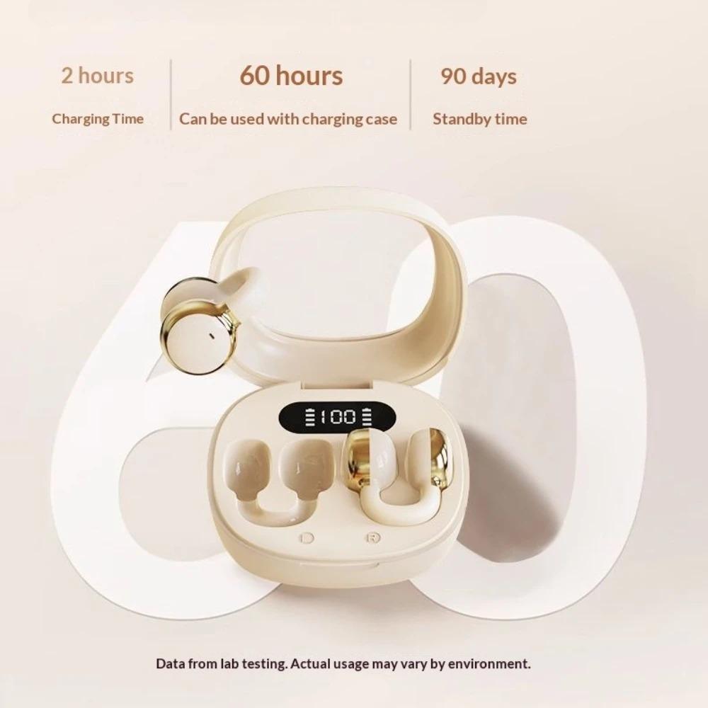 Xiaomi OWS Ear Clip Wireless Earbuds Upgraded Leakproof Sound 13mm Large Diaphragm Panoramic Audio Dolby Surround Sound for Music