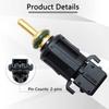 13621433077 Coolant Temperature Sensor with O Rings for BMW E46 E90 E39 E60 E38 X3 X5 X6 Z4