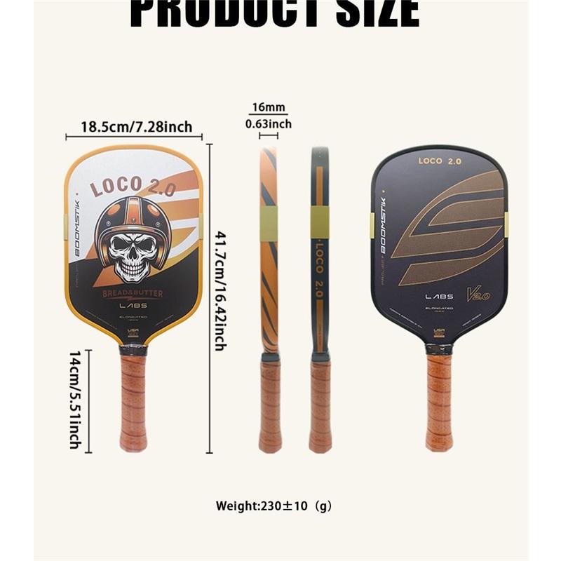 Selkirk Co-branded Same Style Pickleball Paddle Sand Blast Surface Hot Press Integrated EPP Core LOCO 2.0 Sports Racket