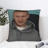 Haalands  Printing Pillowcases Cushion Cover Football Throw Pillow Cover Warm Home Decorations Square Multi Size