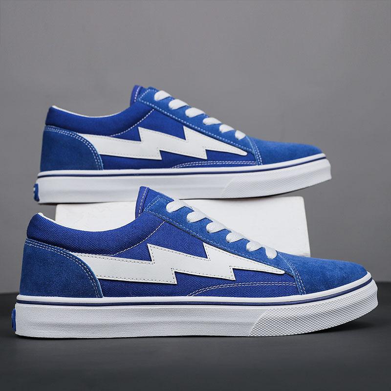 Autumn new canvas shoes student sports and leisure shoes low-top lightning board shoes