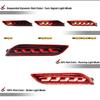 2PCS For Toyota Camry SE XSE 2018-2025 LED Rear Fog Lamp Car LED Bumper Light Brake Light Turn Signal Indicator Reflector