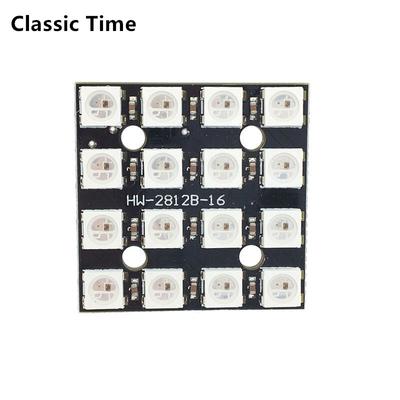 WS2812B 4*4 16-Bit Full Color 5050 RGB LED Lamp Panel Light For Arduino