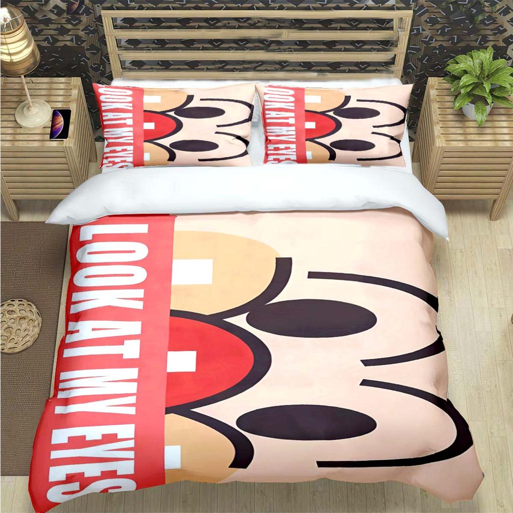 Western Style Bedding Set Sea Turtle Bedlinen White Quilt Set with Pillow Cover Super King Beds 3d Comfortable Thick Bedclothes