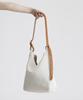 Green Stuff Belted Shoulder Bag B2 Ribbed Corduroy - Ivory