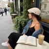 Fashion Spring Summer Beret Hat Cotton Casual Painter Hat Soft Adjustable Leisure Visor Cap Men Women