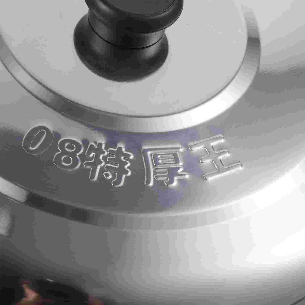 Grillplatte Dosen Edelstahl Topfdeckel Haushalt Pfanne Wohnaccessoire Abdeckung Spaghetti Multifunktion Silber Rund