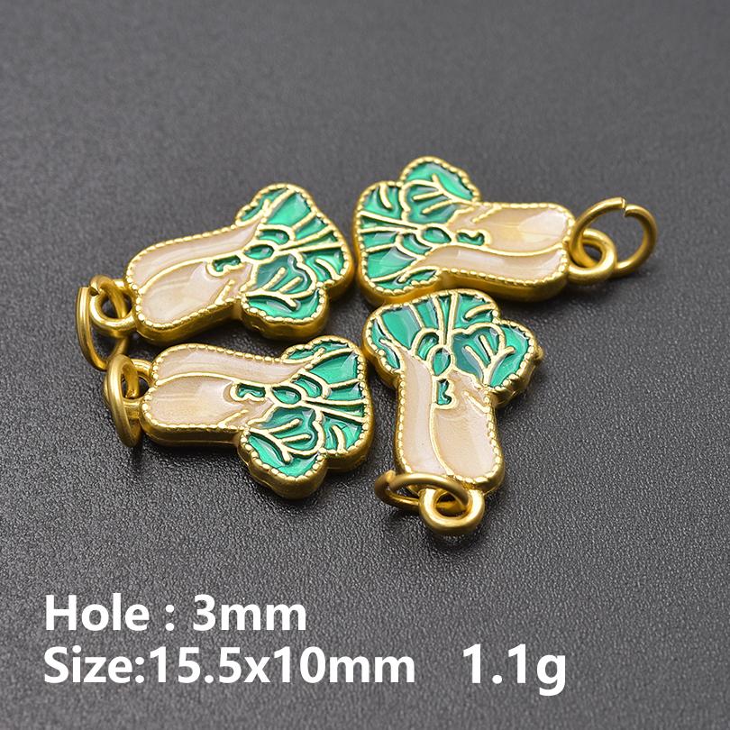 

13pcs/Lot Mix Dessert Cake Ice Cream 3D Gold Color Enamel Charms For Jewelry Making Supplies Candy DIY Cute Pendant Accessories