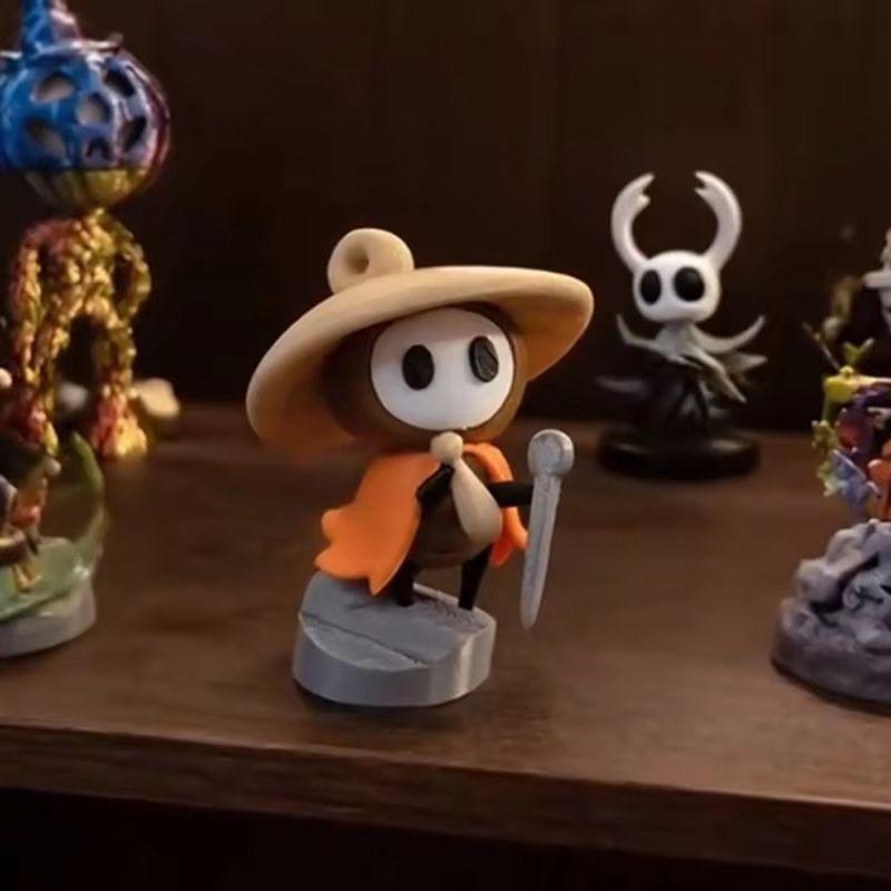 Hollow Knight: Silksong Action Figure Game Character Merchandise Kawaii Table Decor 3D Printed Cartoon Model Ornament Gift Toys