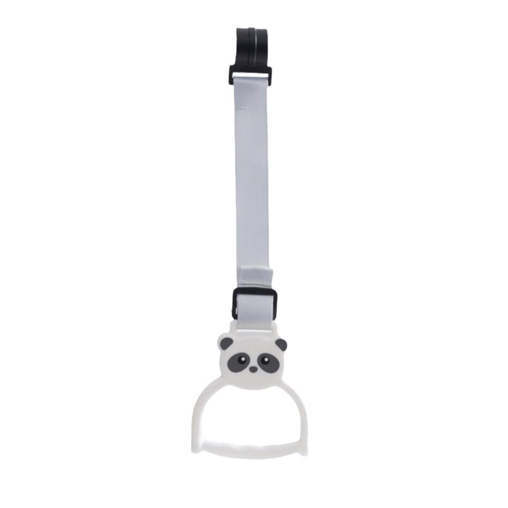 Cartoon Animal Shape Baby Pull Up Rings Dangling Toddler Standing Assist Handle Infant Bed Fence