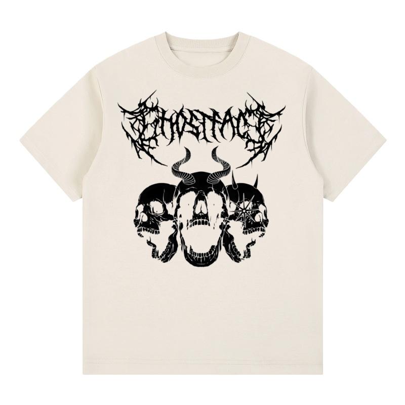 Street Style Hip Hop Loose TShirt Plus Size Comfortable Cotton Short Sleeve Viral Trendy Cool Fashion Tees for Men Women