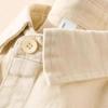 Women's Long Sleeve Shirt POLO Neck Commuter Blouse Solid Color Cotton Loose Fit Sun Protection Open Cardigan