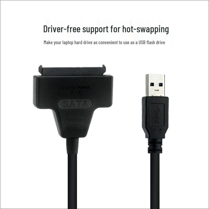 USB 3.0 Type-C To SATA Adapter Cable for 2.5/3.5 Inch Hard Drives