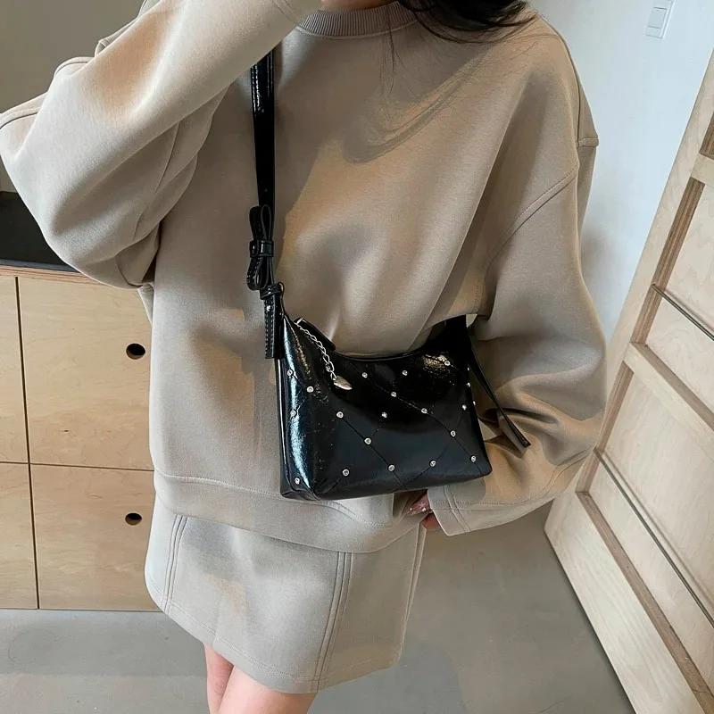 Damentaschen  Neue Mode Schulter-Crossbody-Taschen für Damen Trendige Designer Luxus Hobos Tote Damenhandtaschen