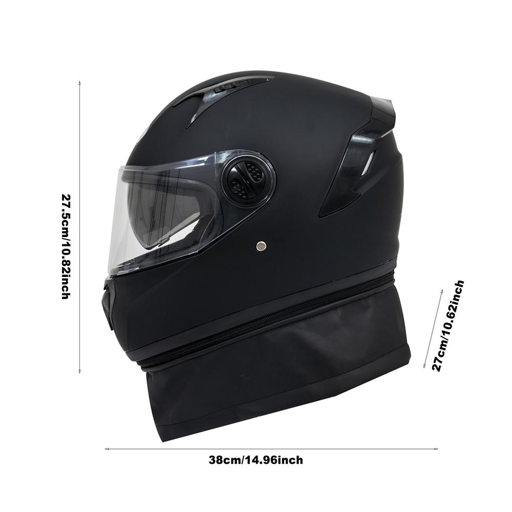 Anti-fog Full Face Headgear Motorcycle Cold Weather Headgear Winter Headgear With Removable Neck Scarf For Motorcycle Supplies