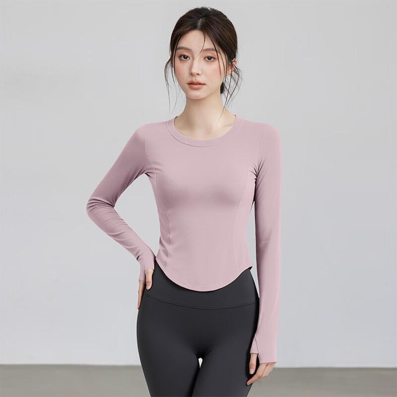 YouYou Women s Long Sleeve Slimming Pilates Top M