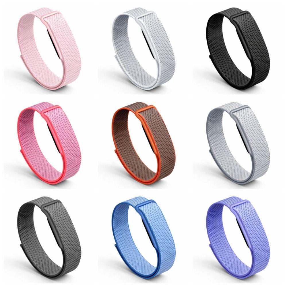 Schlaufe Nylon Band Verstellbares Sport Armband Ersatzband für Google Fitbit Air Fitness Tracker