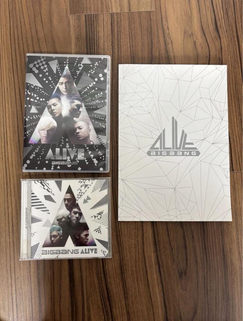 [USED] BIGBANG ALIVE First Press Limited Edition Complete Box Set