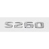 ABS Car Stickers Tail Box Letters Emblem for Mercedes Benz S55 S63 S200 S220 S250 S260 S300 S320 S350 Rear Trunk Badge Decals DY6
