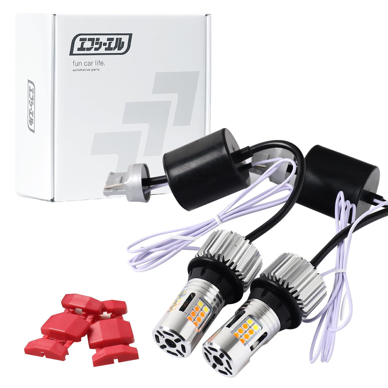 

фкл. T20 Указатель поворота, Позиционный свет, Разный, Скрытый, Переключение 2 цветов, Светодиодный поворот T20 pinch part is wrong белый