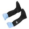 Motorcycle Scooter Bike Cycling Waterproof NOn Slip Shoes Cover for Rainy Snowy Day Black L