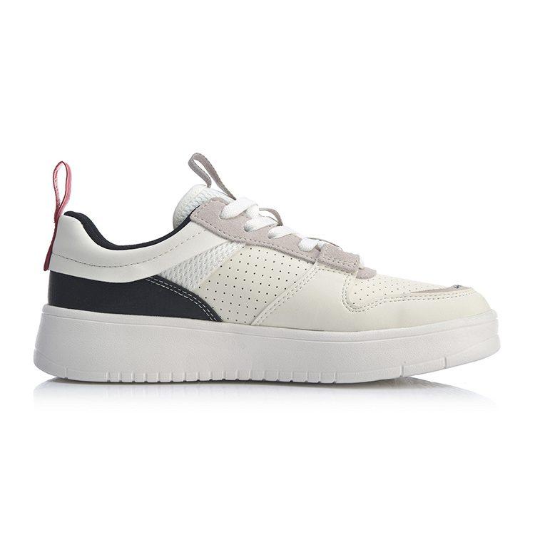 Li Ning Superwave Slip Resistant Abrasion Resistant Low top Sports Casual Shoes Men's White Gray AGCP085-1