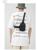 Men's Nylon Color Block Motorcycle Crossbody Bag - Trendy Japanese & Korean Casual Sports Style