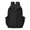 Schoolbag Backpack Solid Color Simple Fashion Versatile Backpack Computer Bag Outdoor Travel Business Leisure Student School Bag Wholesale