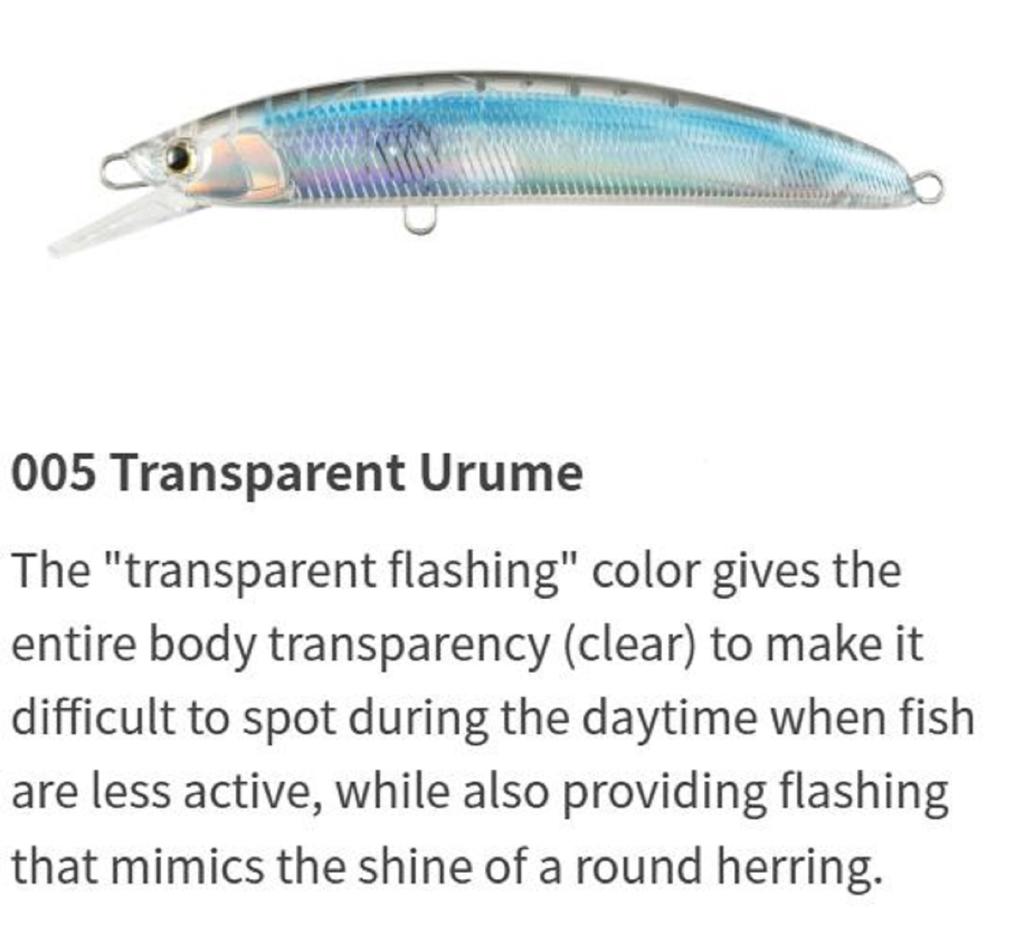 Maria Boar SS170 Jerking Minnow 60 grams Sinking Lure 005 (6772)