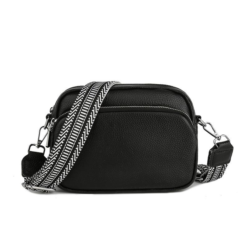 Leather Women's Bags, Women's New Fashion First-layer Cowhide Shoulder Messenger Bag