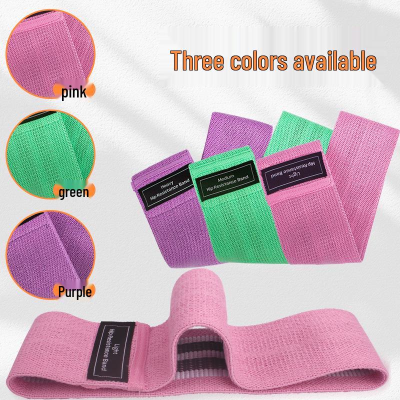 Yoga Knit Elastic Resistance Band for Beginner Leg & Hip Training