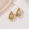 Fashion earrings hot-selling gold retro exaggerated stud earrings vacation style geometric earrings big earrings