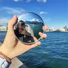 Decorative Mirror Round Convex Mirror Portable Makeup Mirror Handheld Photo Prop Mirrors Wide Angle Photography Mirror