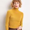2026 Autumn Winter Women's High Neck Ribbed Knit Sweater - Thick Slim Fit Pullover