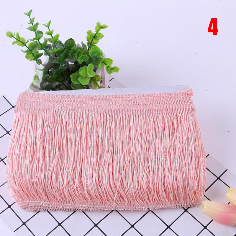 10 metrů latinská třásňová krajka makramé 15cm krajková ozdoba třáseň rayon DIY samba taneční šaty jevištní oděv šicí doplněk