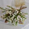 66cm Simulated Wintersweet Flowers Silk Fabric 7 Colors Home Office Vase Decoration DIY Gift Prop Cherry Blossoms Fake Flowers