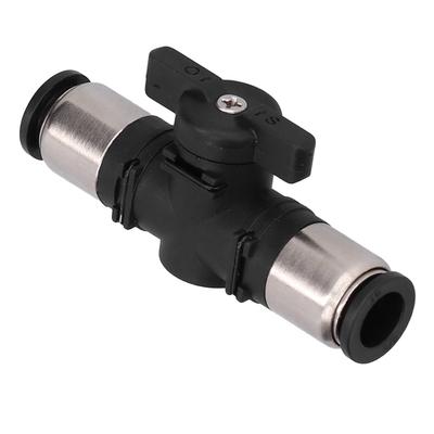 Pneumatic Valve Connector Manual Control Knob Switch Air Line Quick Connect Fittings 38in