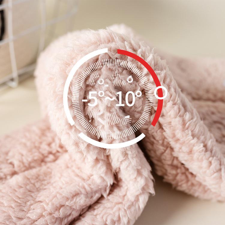 Leggings invernali da bambino in morbido pile a nuvola verticale fine con pile extra e spesso caldo pile di agnello per l'abbigliamento esterno del bambino