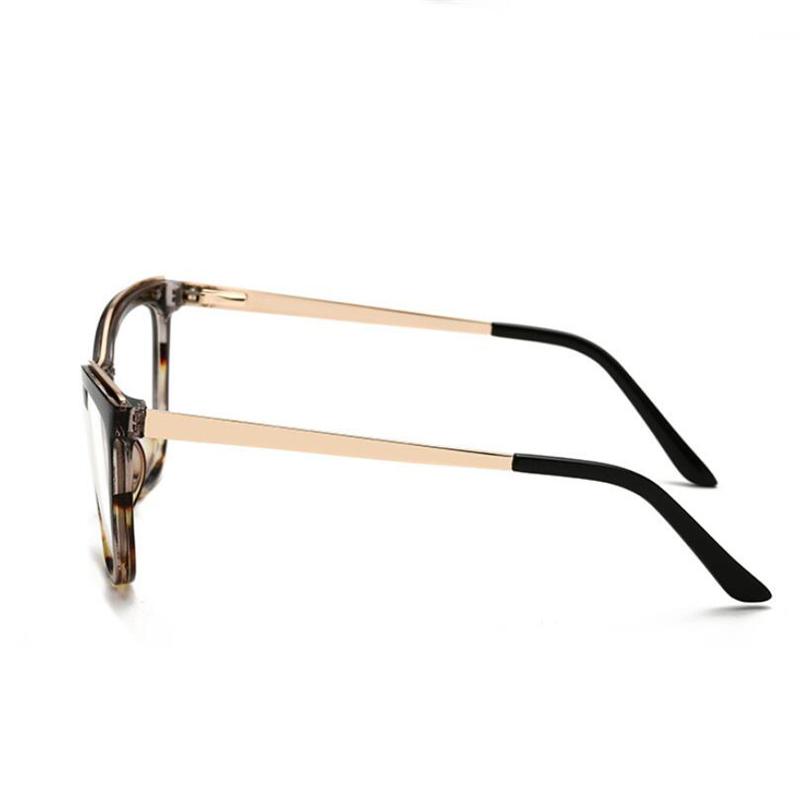 Fashion Cat Eye Anti Blue Light Glasses Women Spring Leg Prescription Eyeglasses Female 0 To -6 0 Diopter
