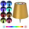 LED Table Lamp Rechargeable RGB Bottle Lamp 2000mAh Dimmable Cordless Bottle Light for Bedroom Restaurant & Bar Christmas Gifts
