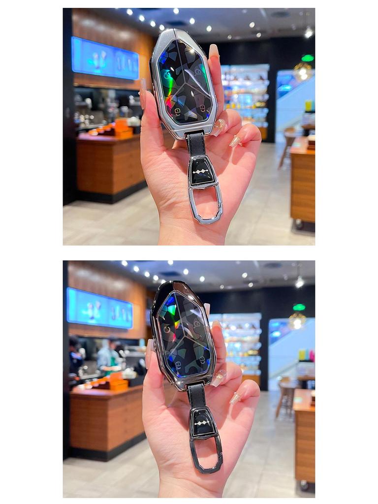 Key Cover & Metal Key Ring for BYD Formula Leopard 3, 5, & 8