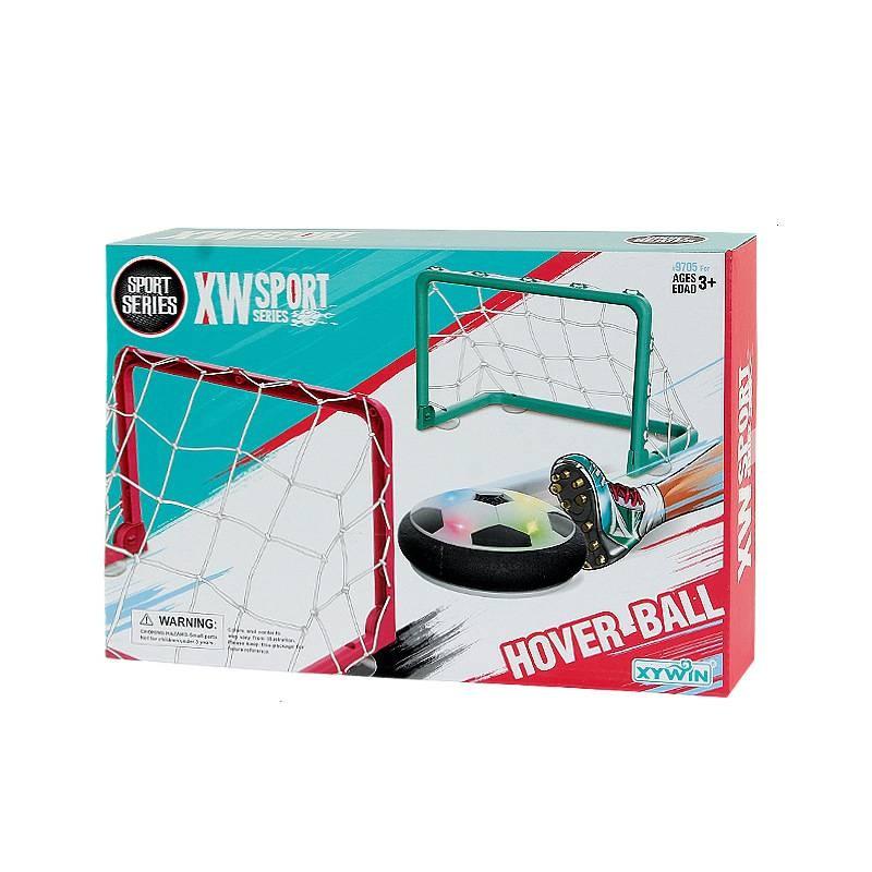 Indoor Games Floating Hover Soccer Ball Air Power With Lights Children Gift Toy