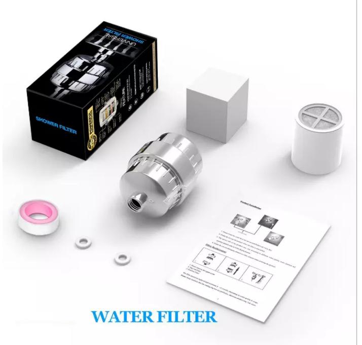 Multi Stage Shower Filter 15 Stage Shower Filter Water Flow Shower Head Filter