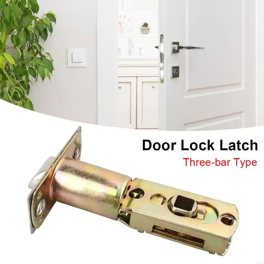 1Pcs Lockbody Door Lock Latch Stainless Steel Internal Bolt Catch New Lock Tongue Core Bathroom