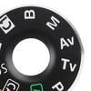 New Top Cover Button Mode Dial For 6D+3M Glue Camera Repair Parts Dial Turntable