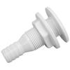 3/4in ABS Plastic Boat Through Hull Connector Hose Coupling  Boat Drainage