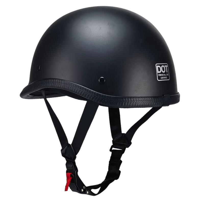 Classic American Style Retro Motorcycle Half Helmet Men Women Cruiser Riding ABS Shell 3C Certified