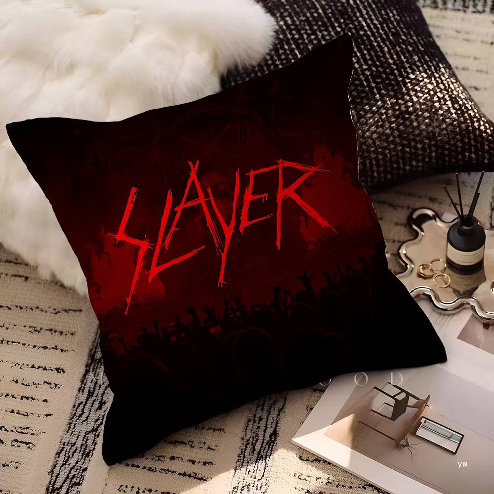 SSlayers Band Pillow Gift Home Office Decoration Bedroom Sofa Car Cushion Cover Case 45x45