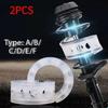 2PCS Buffers Shock Absorber For Car A/B/C/D/E Type Springs Autobuffers Rubber Spring Bumper Car Buffer Suspension Exterior Parts